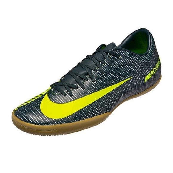 NIKE CR7 Ronaldo MercurialX VictoryVI Indoor Shoes Seaweed Volt M Size 6 W 7-7.5 - Picture 7 of 15
